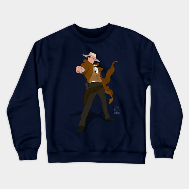 Arnold Rimmer - Gunmen of the Apocalypse Crewneck Sweatshirt by 7BillionNeedles